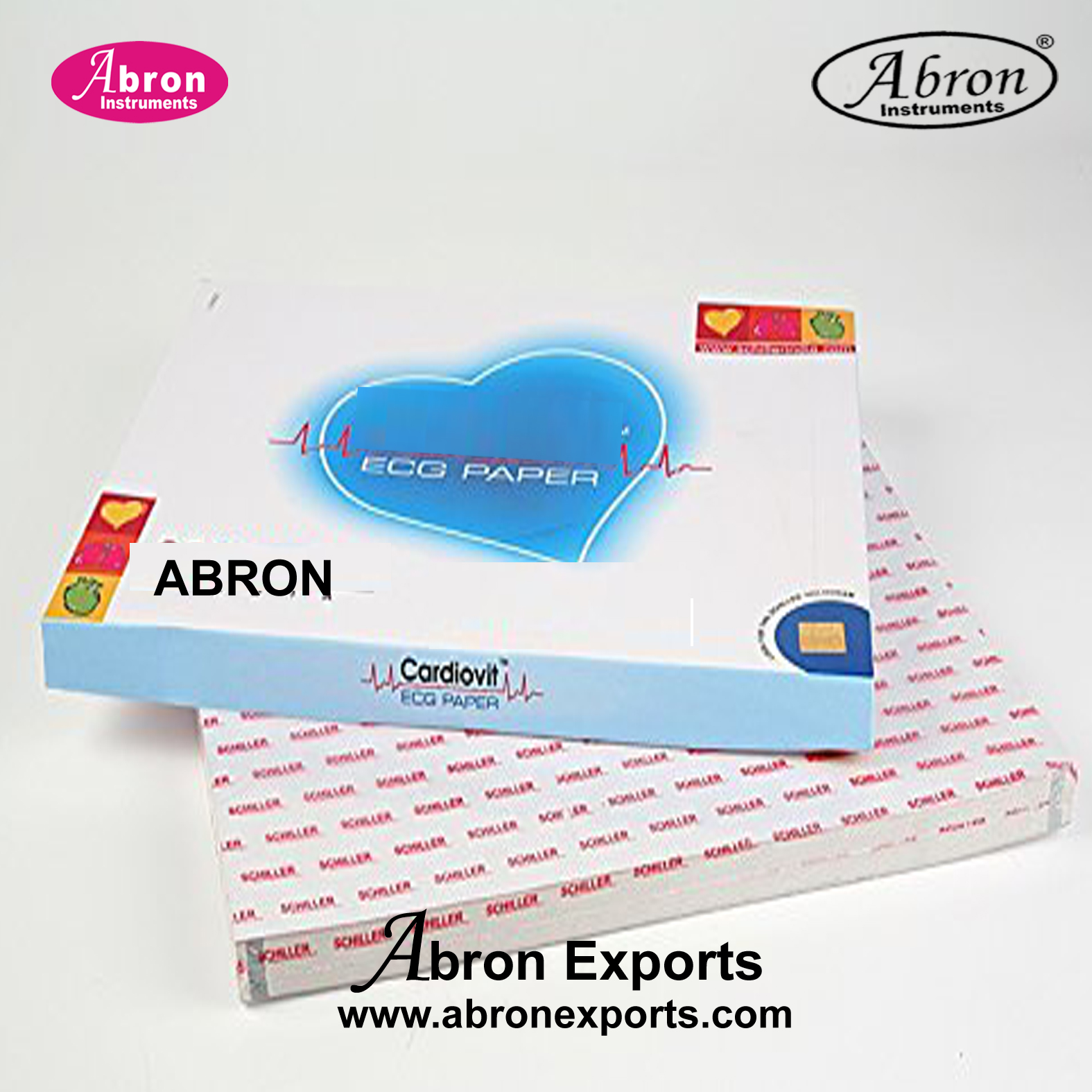 ECG Recording papers Sheets 210x280 mm paper pack Abron ABM-2501S 